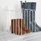 mDesign Versatile Metal Wire Closet Shelf Divider and Separator, 4 Pack